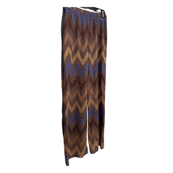 Sophie & Me Amsterdam Pants XS/S Wide Leg Glitter Stretch - Picture 3 of 9